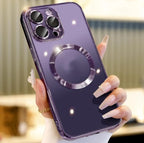 For 14 13 12 11 Pro Max Case Mag Safe Magnetic Camera Lens Cover